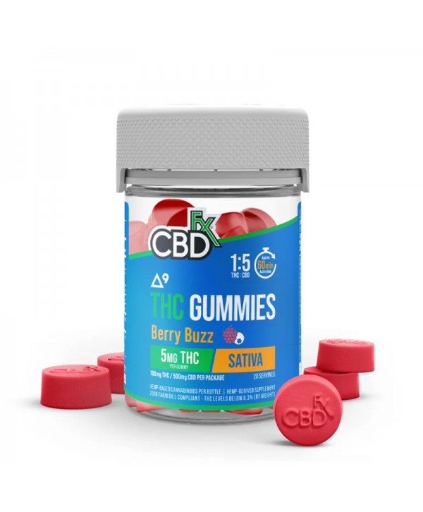 CBDfx Delta 9 + CBD Gummies