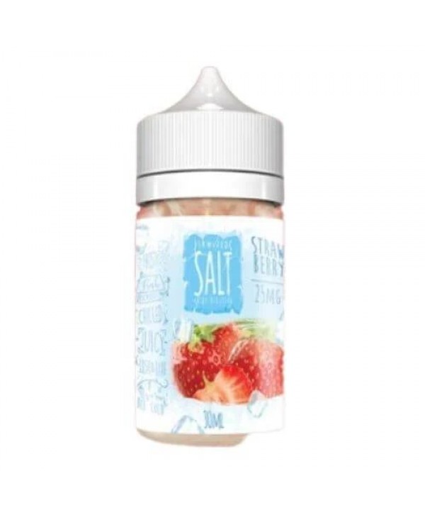 Strawberry Ice 30ml Nic Salt Vape Juice - Skwezed