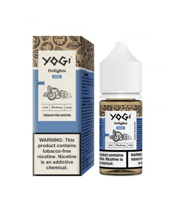 Blueberry Ice 30ml Nic Salt Vape Juice - Yogi