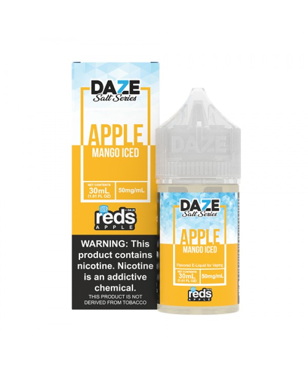 Mango ICED 30ml TF Nic Salt Vape Juice - Red's Apple