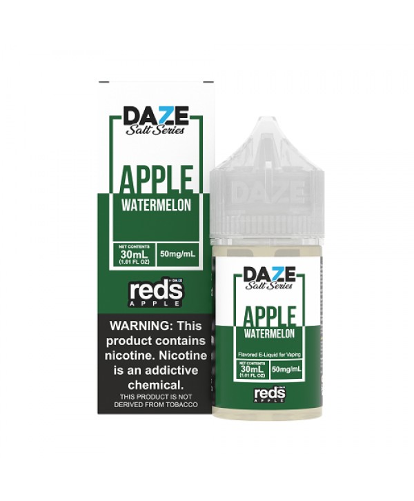 Watermelon 30ml TF Nic Salt Vape Juice - Red's Apple