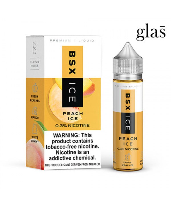 GLAS BSX Peach Ice 60ml TF Vape Juice