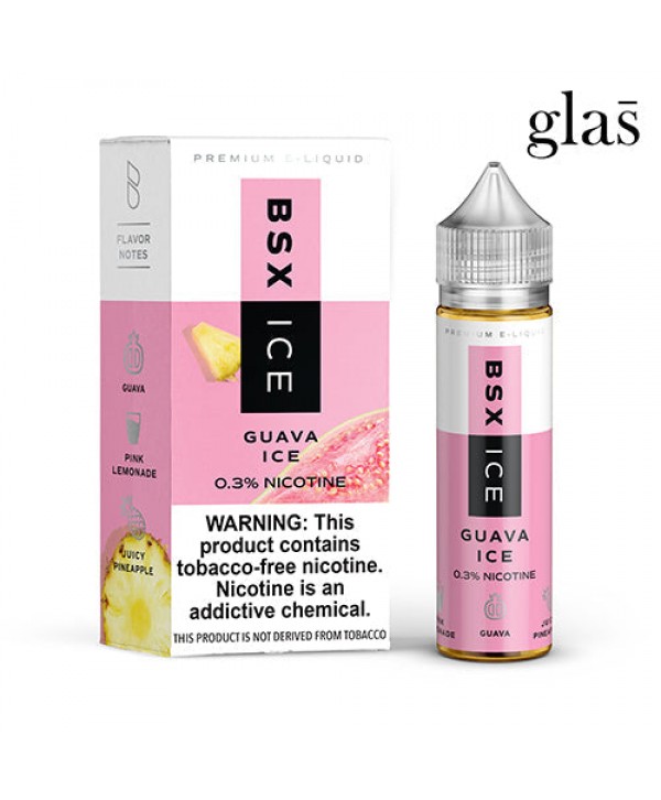 GLAS BSX Guava Ice 60ml TF Vape Juice