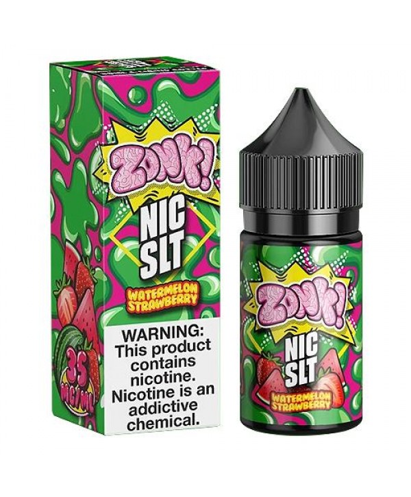 Watermelon Strawberry 30ml Nic Salt Vape Juice - Juice Man