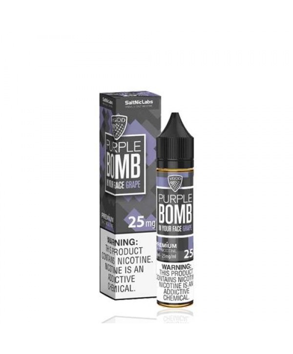 VGOD SaltNic Purple Bomb 30ml Nic Salt Vape Juice