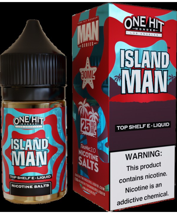 One Hit Wonder Island Man 30ml Nic Salt Vape Juice