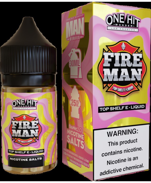 One Hit Wonder Fire Man 30ml Nic Salt Vape Juice