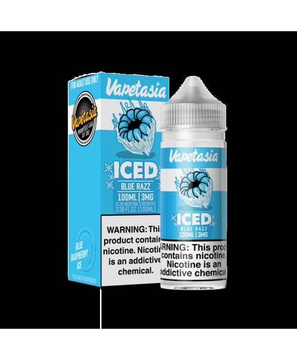 Vapetasia Killer Fruits ICED Blue Razz 100ml Vape Juice