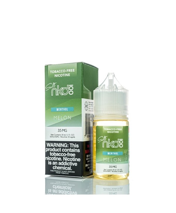 NKD 100 Salts Menthol Melon 30ml Nic Salt Vape Juice (TF)