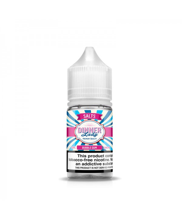 Bubblegum 30ml TF Nic Salt Vape Juice - Dinner Lady Salts