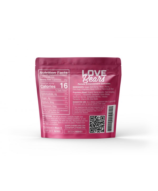 Love Bears Sexual Enhancement Gummies (2x Pack)