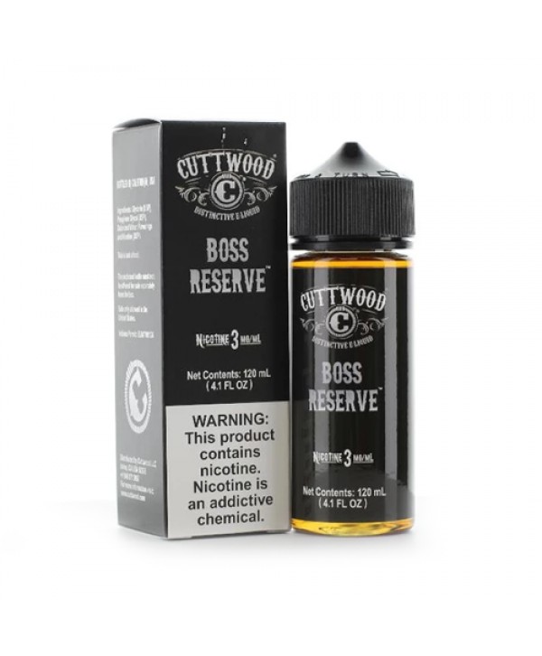 Cuttwood Vape Juice Boss Reserve 120ml