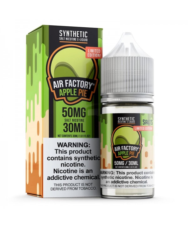 Air Factory *LIMITED EDITION* Apple Pie TF 30ml Nic Salt Vape Juice