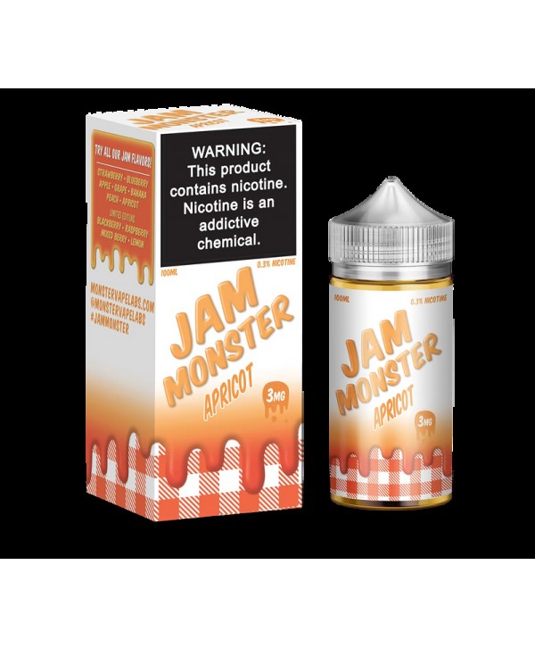 Apricot 100ml - Jam Monster