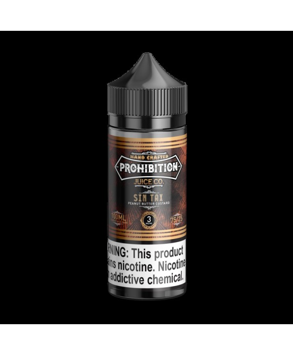 Prohibition Juice Co. Sin Tax 100ml Vape Juice