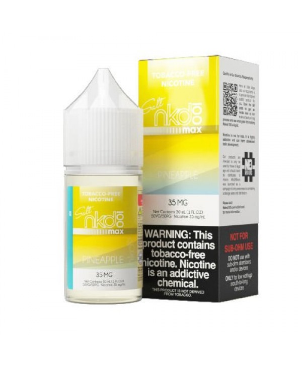 NKD 100 MAX Salts Pineapple Ice 30ml Nic Salt Vape Juice (TF)