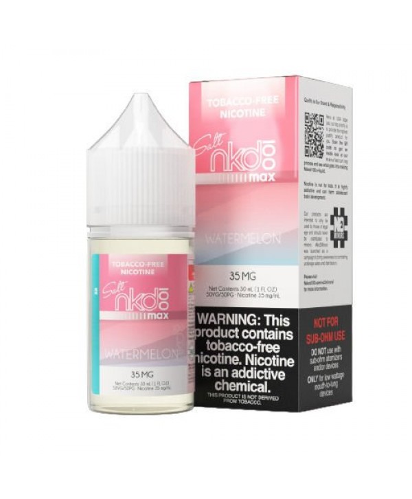 NKD 100 MAX Salts Watermelon Ice 30ml Nic Salt Vape Juice (TF)