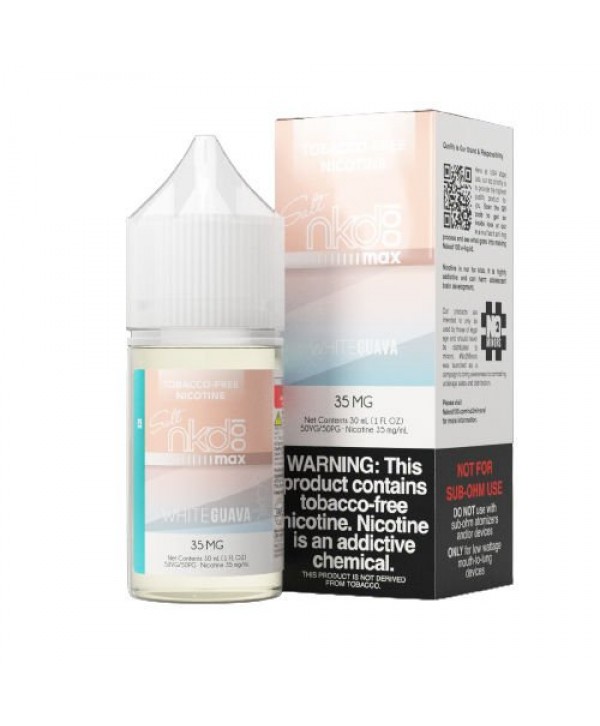 NKD 100 MAX Salts White Guava Ice 30ml Nic Salt Vape Juice (TF)