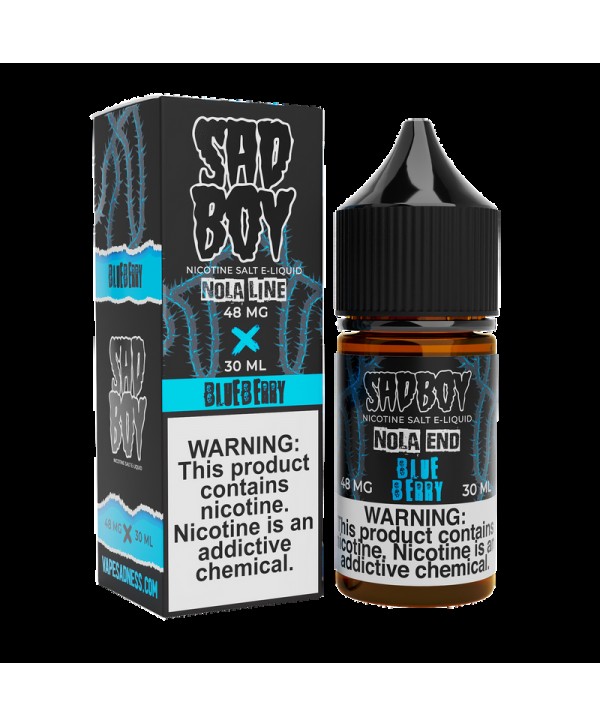 Sadboy Salts Blueberry Nola 30ml Nic Salt Vape Juice