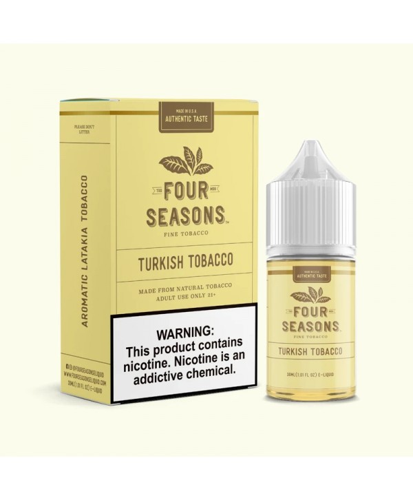 Four Seasons E-Liquids Turkish Tobacco 30ml Vape Juice
