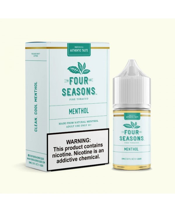 Four Seasons E-Liquids Menthol 30ml Vape Juice