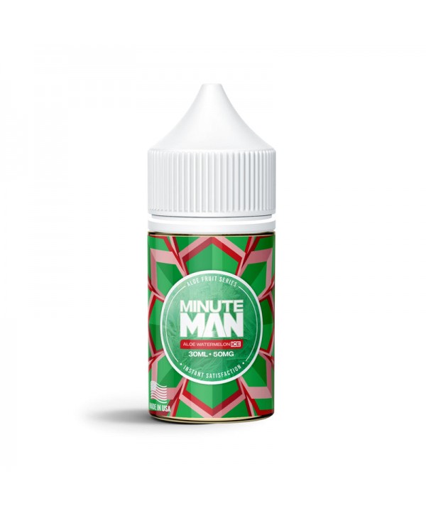 Minute Man Aloe Watermelon Ice 30ml Nic Salt Vape Juice