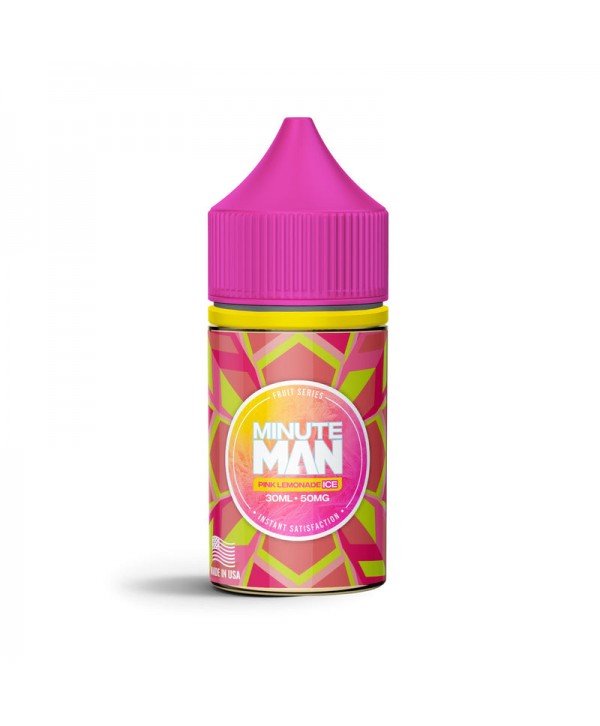 Minute Man Pink Lemonade Ice 30ml Nic Salt Vape Juice