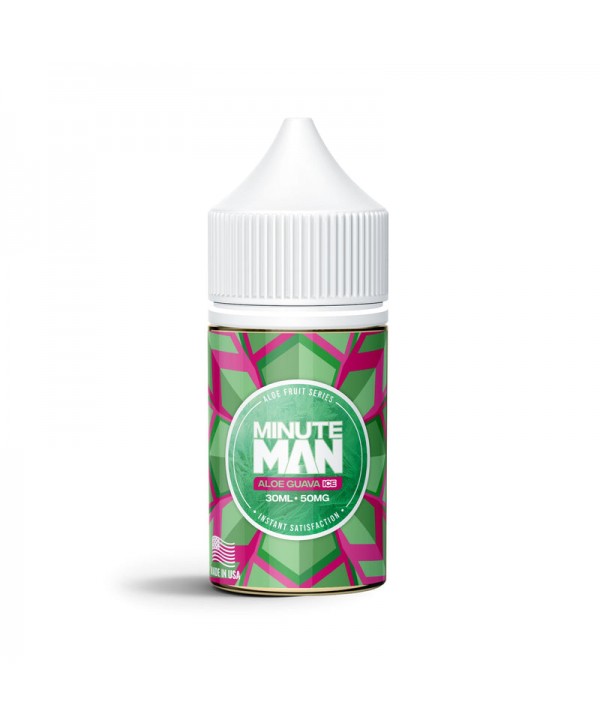 Minute Man Aloe Guava Ice 30ml Nic Salt Vape Juice