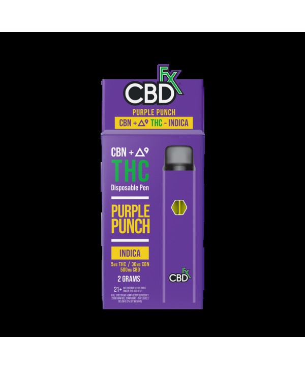 CBDfx Delta 9 + CBD 2g Disposable Vape Pen