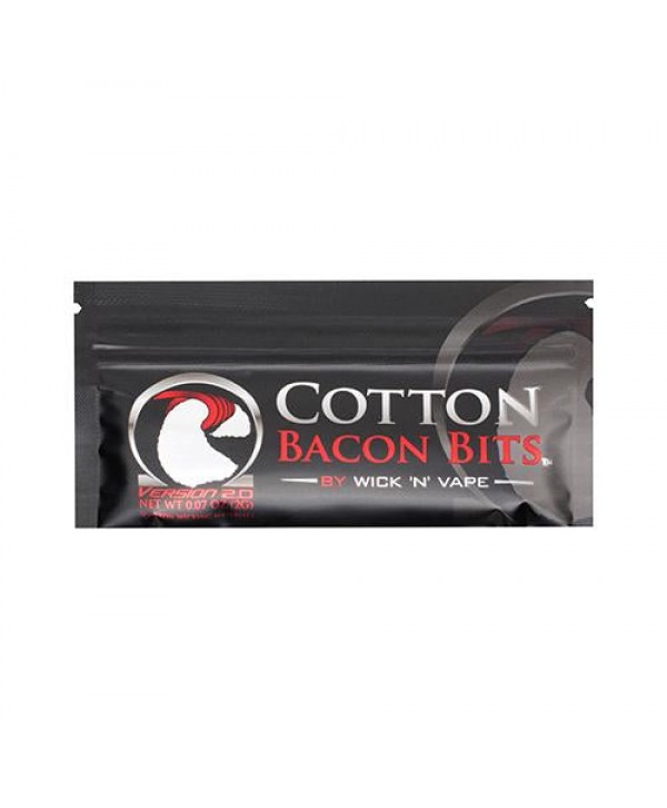 Wick 'n' Vape Organic Cotton Bacon Bits