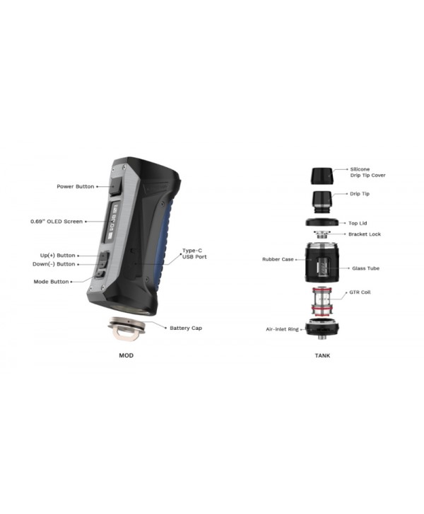 FORZ TX80 80W Kit - Vaporesso