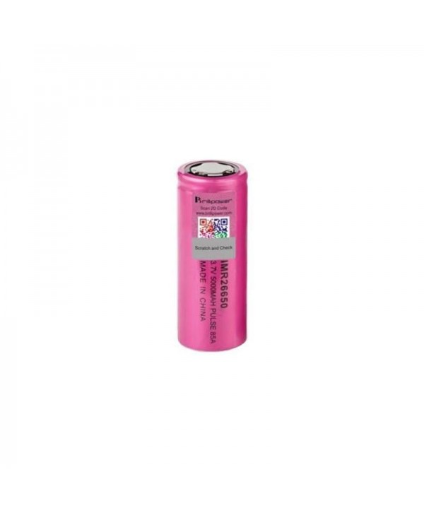 Brillipower IMR 26650 5000mah 85A Battery - Pink