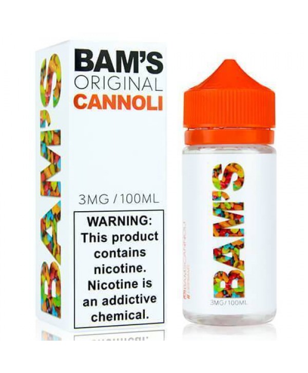 Bam's Original Cannoli 100ml Vape Juice