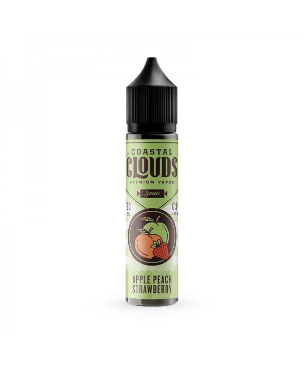 Coastal Clouds Sweets Apple Peach Strawberry 60ml Vape Juice