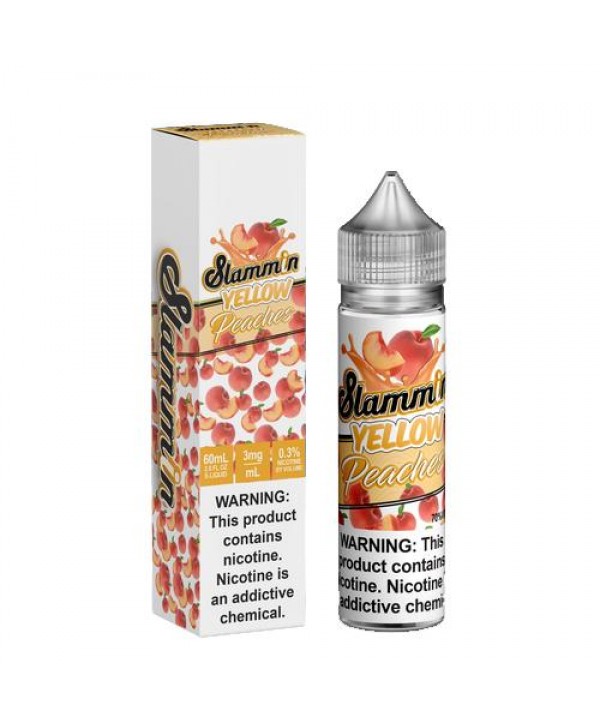 Slammin Yellow Peach 60ml Vape Juice