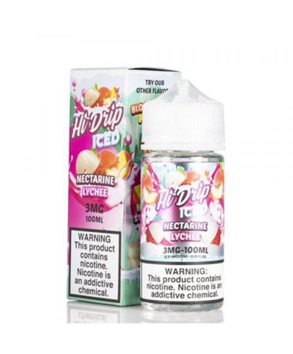 Hi-Drip Nectarine Lychee Iced 100ml Vape Juice