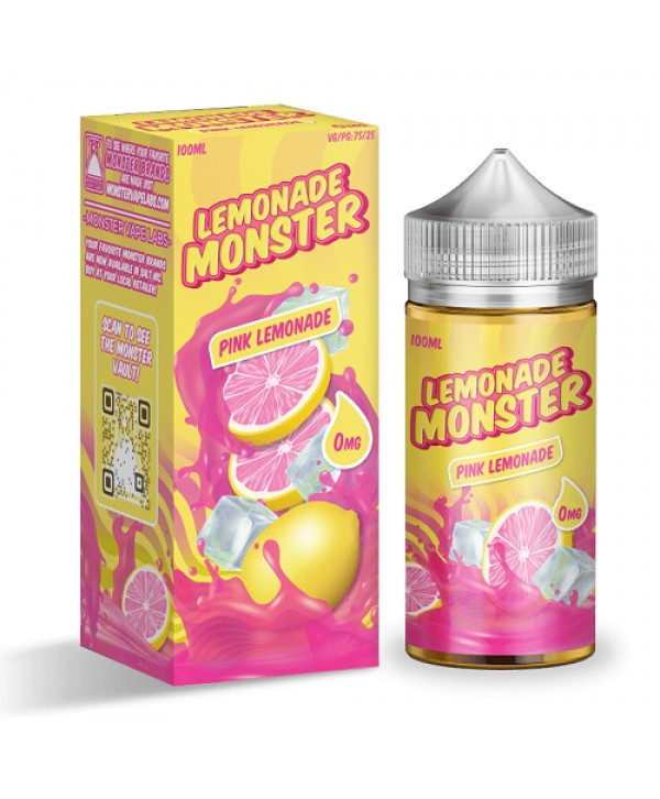 Pink Lemonade 100ml Vape Juice - Lemonade Monster