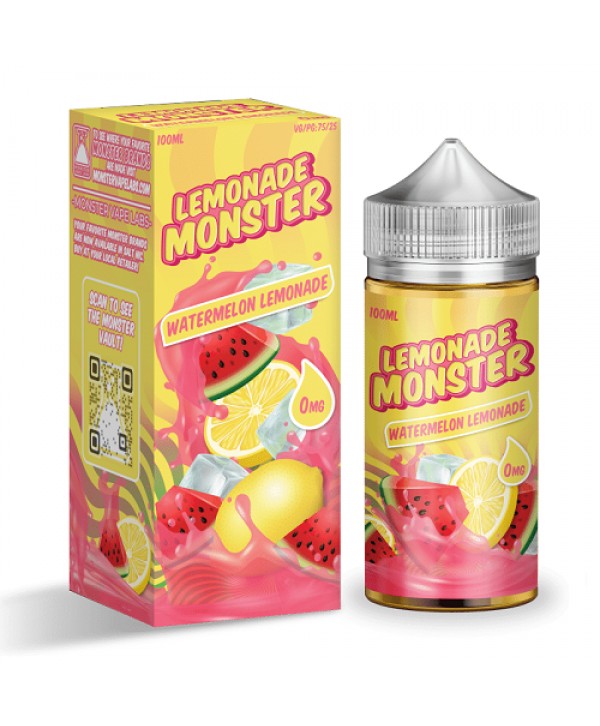 Watermelon Lemonade 100ml Vape Juice - Lemonade Monster