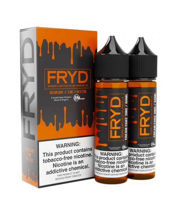 FRYD Twin Pack Cream Cake 2x 60ml TF Vape Juice