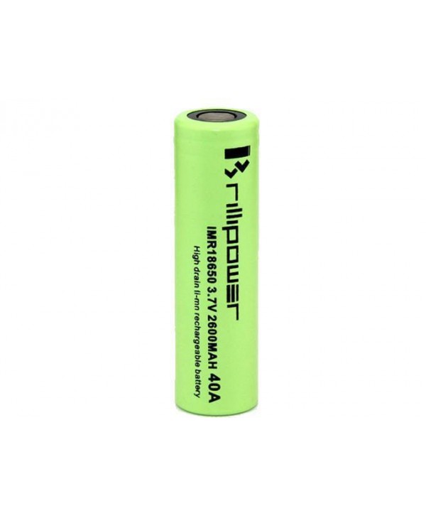 Brillipower 18650 2600Mah 40A Battery