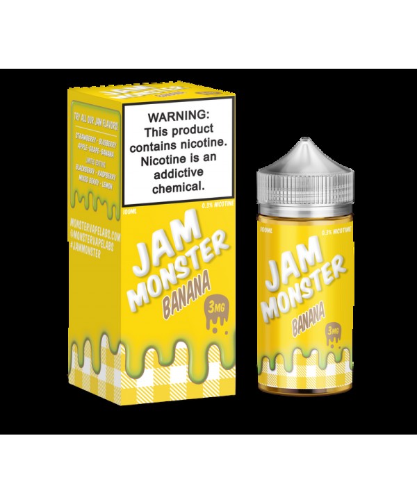 Jam Monster Banana 100ml Vape Juice