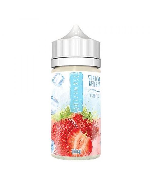 Strawberry Ice 100ml Vape Juice - Skwezed
