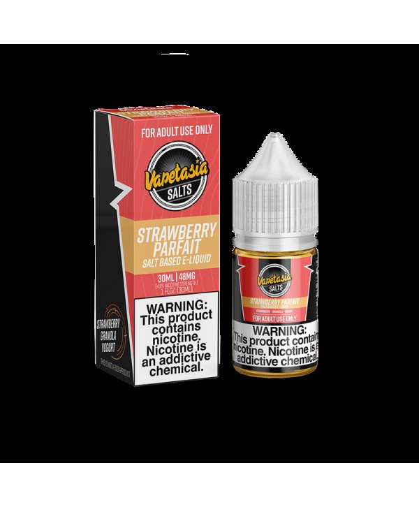 Vapetasia Strawberry Parfait 30ml Nic Salt Vape Juice