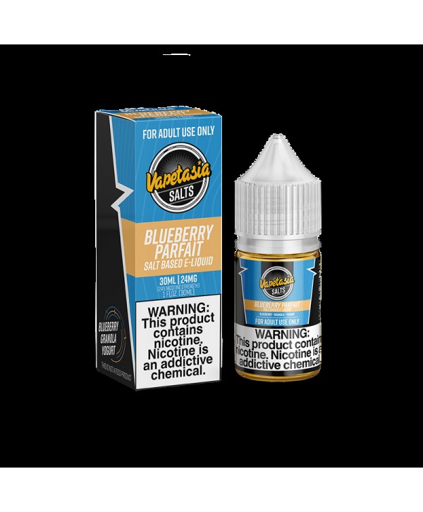 Vapetasia Blueberry Parfait 30ml Nic Salt Vape Juice