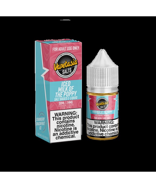 Vapetasia Salts ICED Milk of the Poppy 30ml Nic Salt Vape Juice