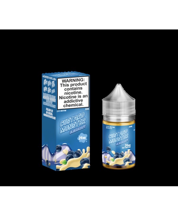 Custard Monster Blueberry Custard 30ml Nic Salt Vape Juice