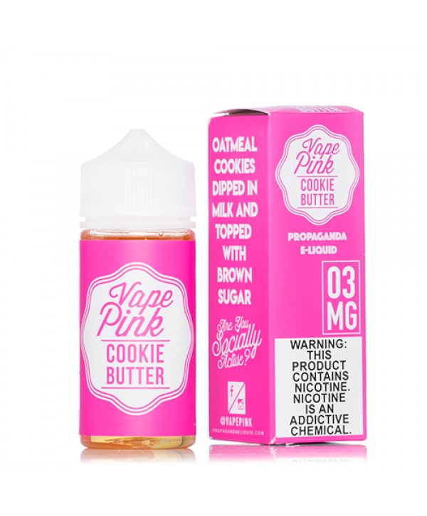 Vape Pink Cookie Butter 100ml TF Vape Juice