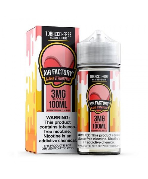 Aloha Strawberry 100ml TF Vape Juice - Air Factory