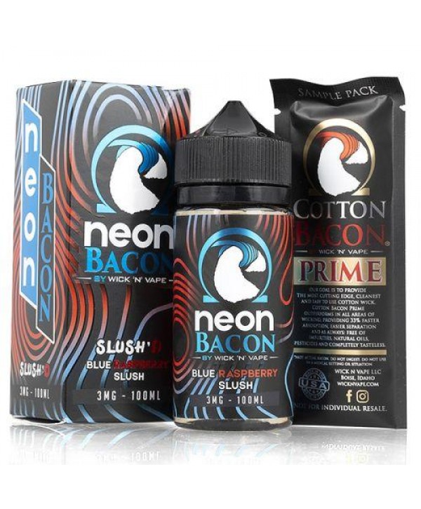 Slush'D Wick 'N' Vape 100ml Neon Bacon