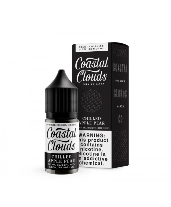 Coastal Clouds Chilled Apple Pear 30ml Nic Salt Vape Juice